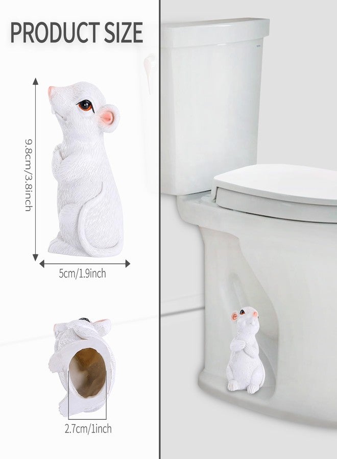Joogour Toilet Bolt Caps,2PCS Toilet Bolt Covers Decorative，Resin cute funny Toilet Screw Cover Caps,Toilet Caps for Bottom of Toilet Easy Installation Toilet Replacement Parts - Image 2