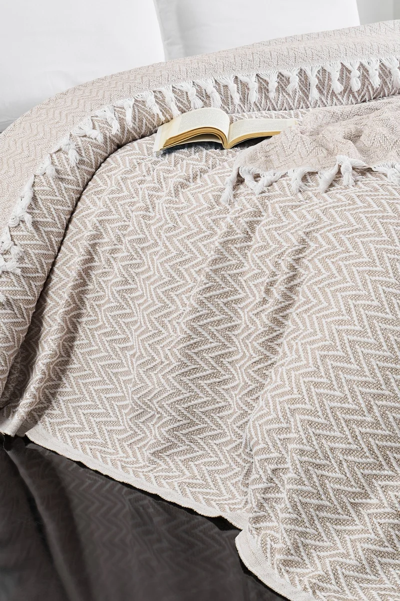 كاسناك Sayina Model Beige Double Pike 1600GR. 200x230cm