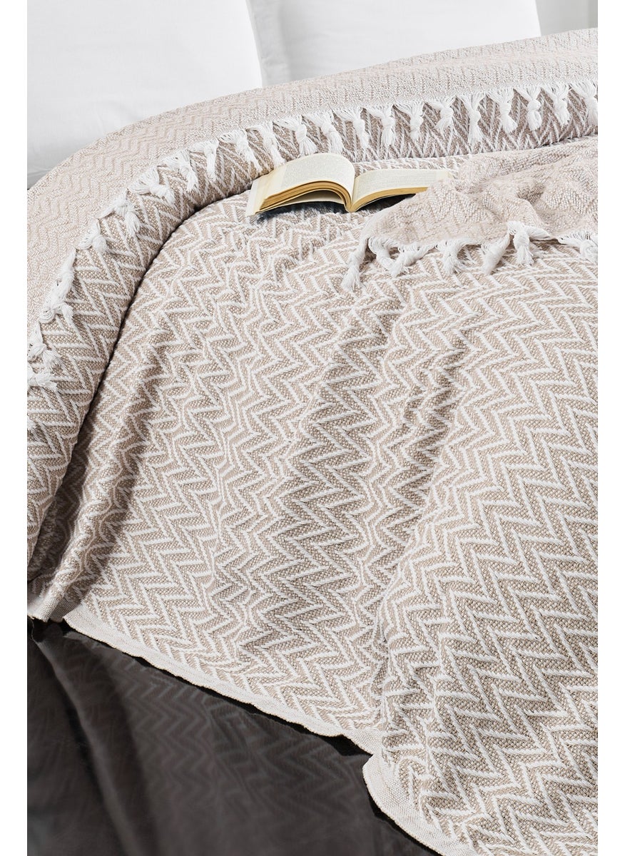 Casnack Sayina Model Beige Double Pike 1600GR. 200x230cm  - Image 3