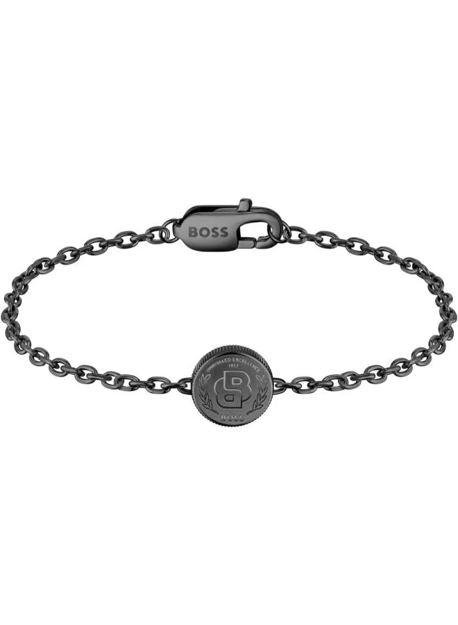 BOSS DOUBLE B COIN Stainless Steel with a Coin Charm