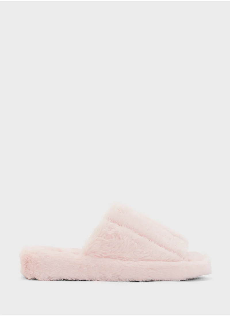 جينجر Platform Casual Bedroom Slipper