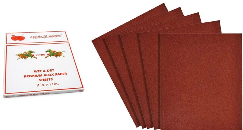 Sand Paper Abrasive Paper Kirin 1200-Grit (50 Sheets)