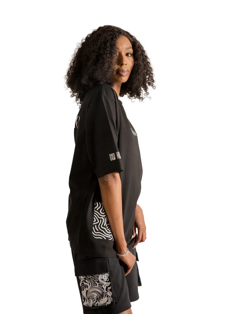 KA-1 KA-1 SOLITUDE T-SHIRT BLACK  - Image 4