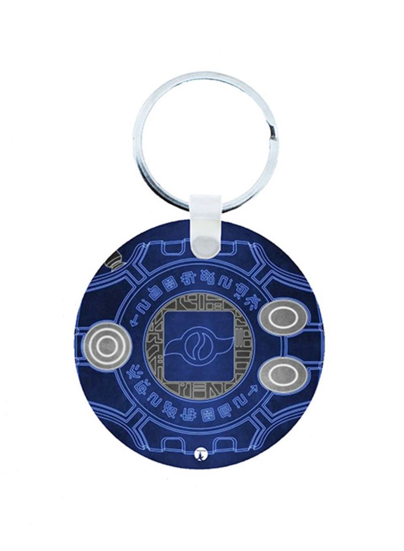 RKN Digi mon Anime Wooden Keychain