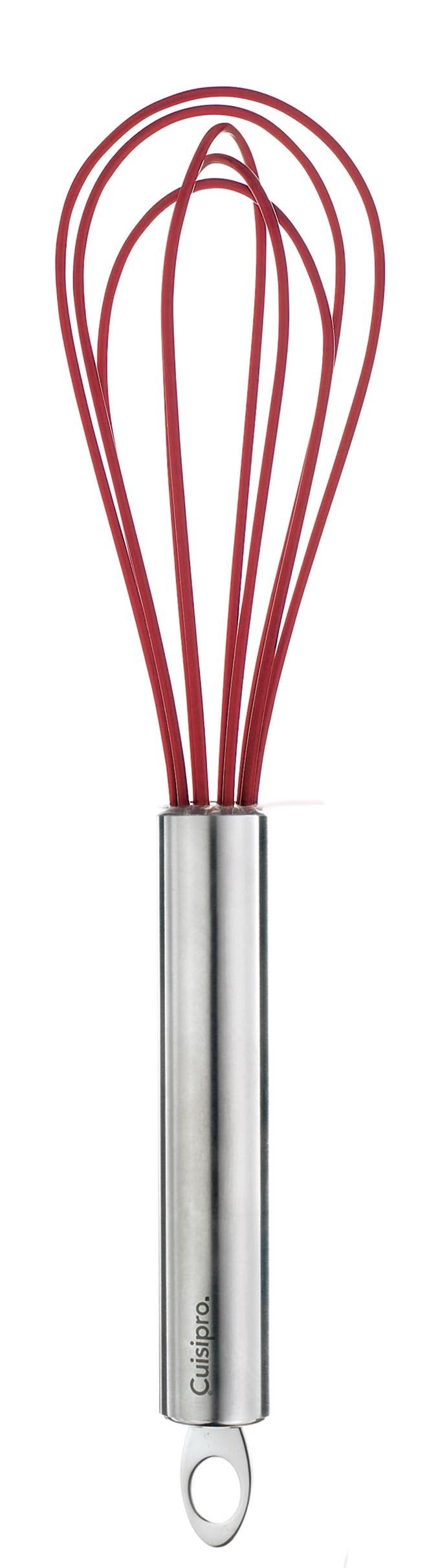 Cuisipro Silicone Egg Whisk 8 Red