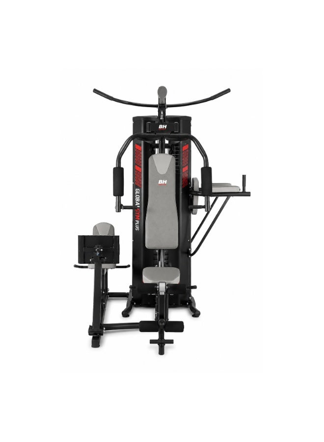 BH Fitness Global Gym G152B Multi Gym – Complete Home Gym with Leg Press, Dip Station & 100kg Weight Stack - Image 3