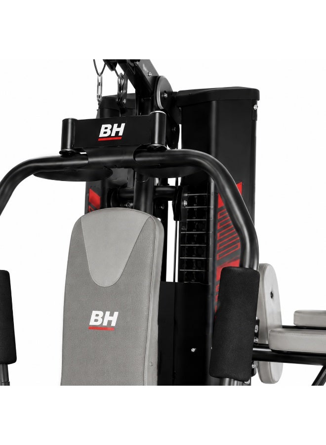 BH Fitness Global Gym G152B Multi Gym – Complete Home Gym with Leg Press, Dip Station & 100kg Weight Stack - Image 2