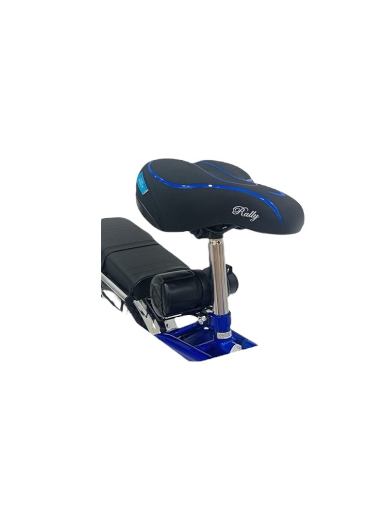 رامبو دراجة رامبو مقاس 20 بوصة مع إطار هوائي أصلي قابل للتعديل بمقعد مزدوج - أزرق - Image 2