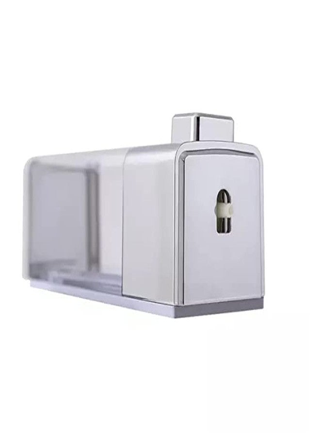 Clinton 350 Ml CD1011 ABS Wall Mounted Liquid Soap Dispenser Shampoo Sanitizer Gel Dispenser for Bathroom- Set of 1 - Image 4
