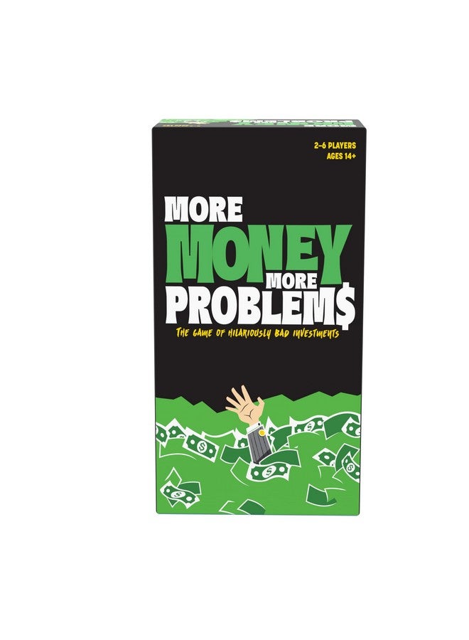 Goliath More Money More Problems Game | The Game of Hilariously Bad Investments | 2-6 Players | Ages 14+ - Image 1