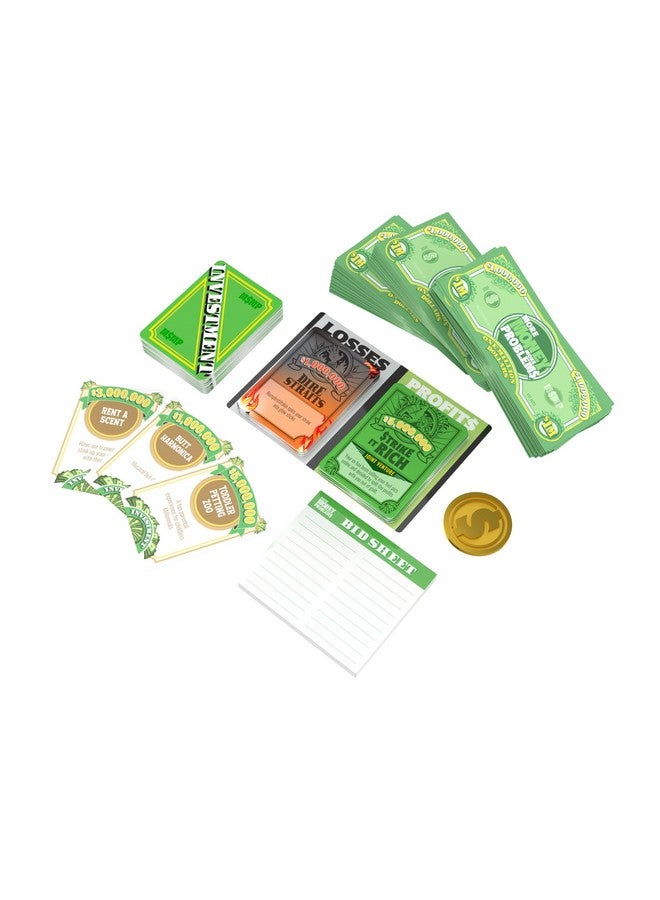 Goliath More Money More Problems Game | The Game of Hilariously Bad Investments | 2-6 Players | Ages 14+ - Image 2