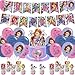 karg Princess Birthday Party Decoration Princess Include Princess Theme Birthday Banner Cake Topper Latex Balloons for Fans Birthday Party Supplies - Image 3