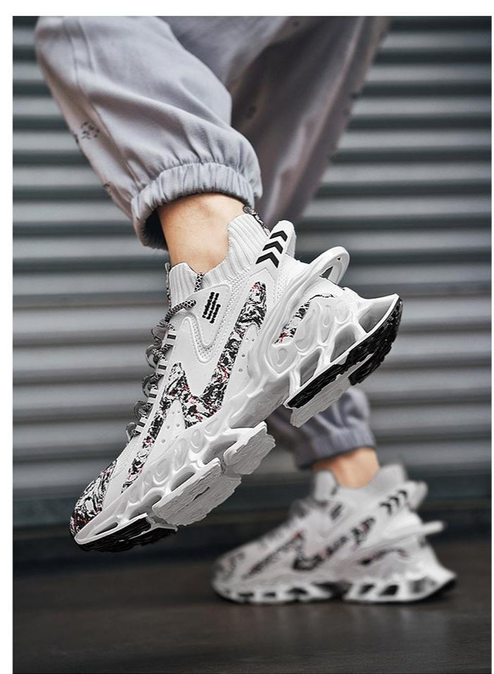 NIBEMINENT Men Shoes Sneakers casual Mens Shoes tenis Luxury shoes Trainer Race Breathable Shoes fashion loafers running Shoes for men - Image 4