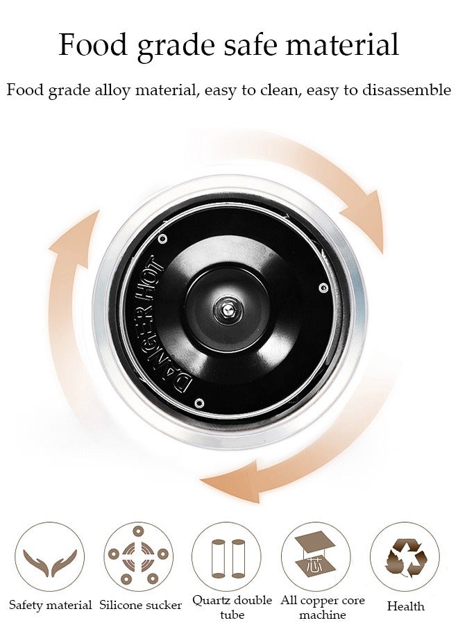 DUNISO آلة صنع غزل البنات الكهربائية، آلة غزل البنات المحمولة، آلة سكر للأطفال المنزلية، مناسبة للاحتفالات العائلية - Image 5