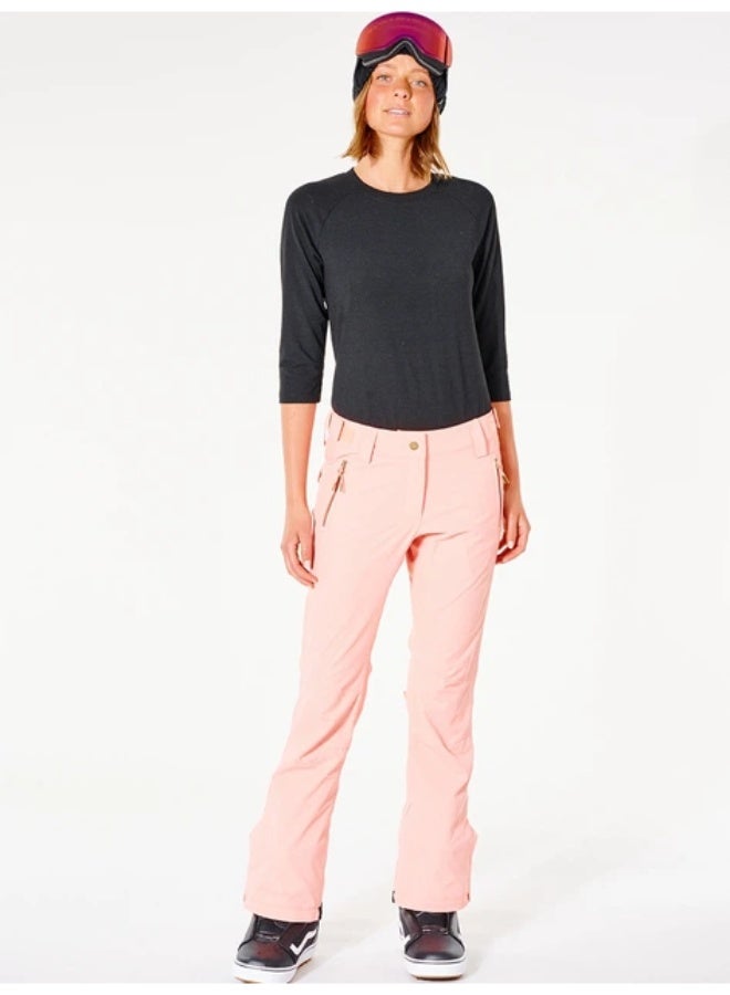 Rip Curl Slinky Snow Pant Peach Amber - Image 4