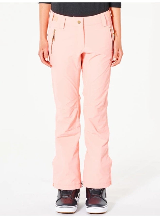Rip Curl Slinky Snow Pant Peach Amber - Image 1