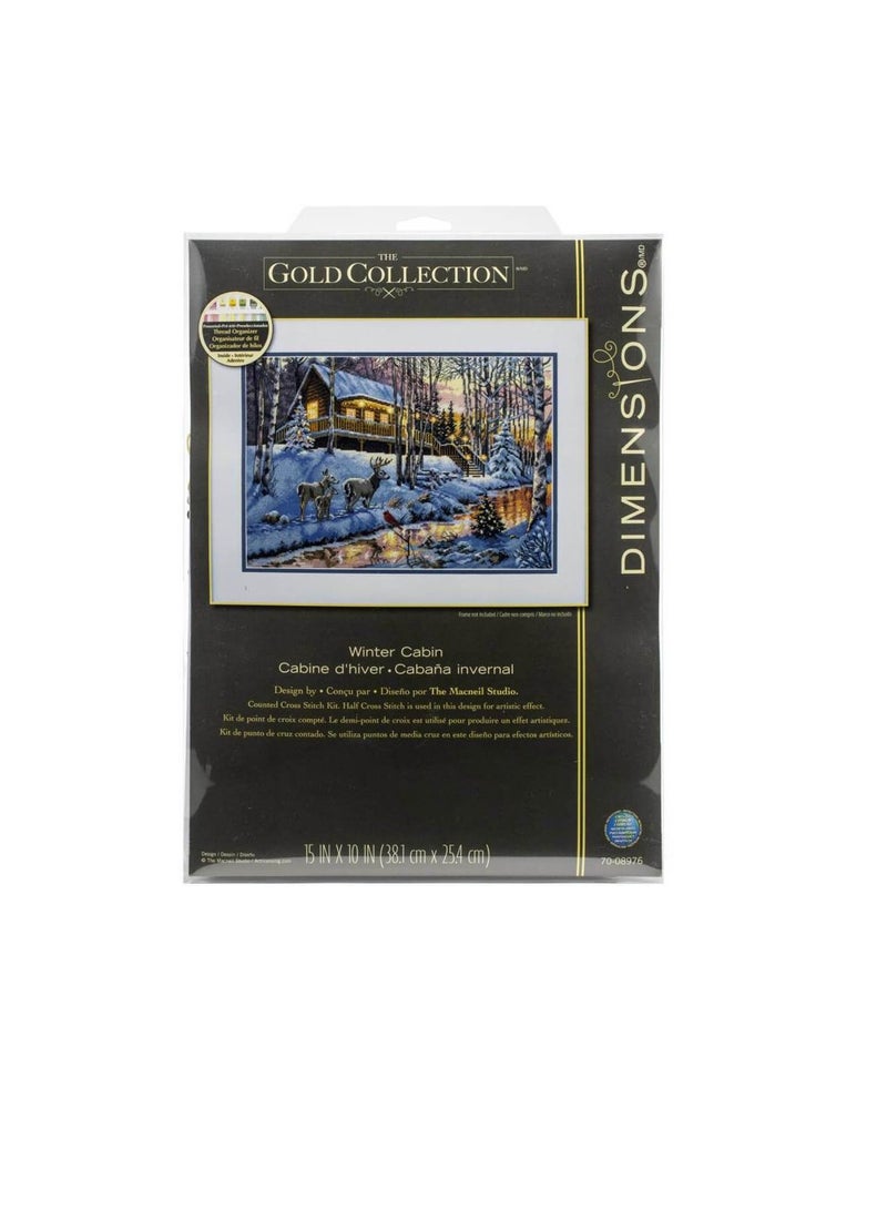 Dimensions Gold Collection Counted Cross Stitch Kit 15inch x 10inch - Image 1