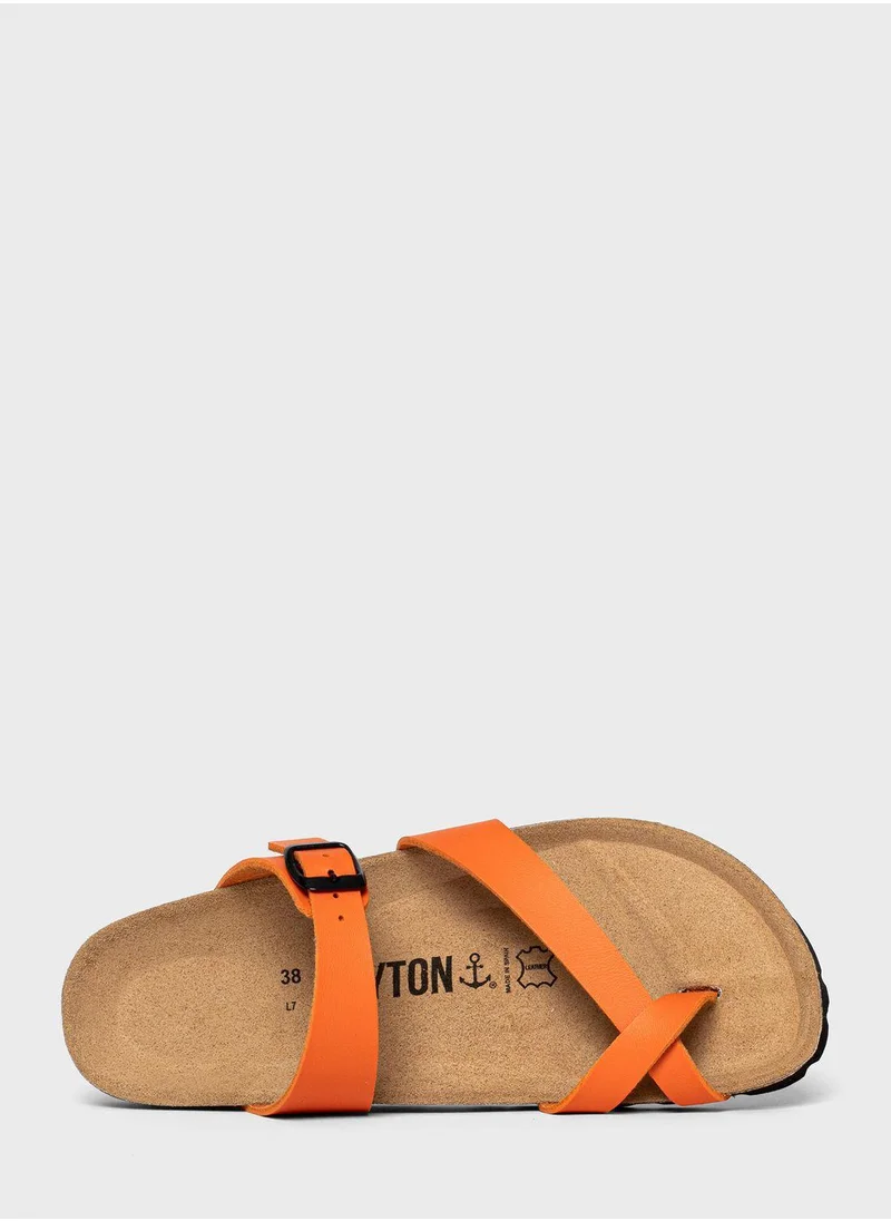 BAYTON Diane Flat Sandals