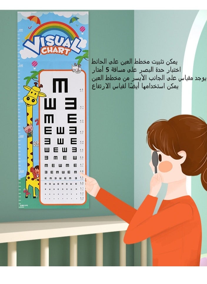 JAKTK 42pcs Doctor Kit for Kids-Eye chart--Medical bed-Simulation Doll-Stethoscope-Dental  - Image 2