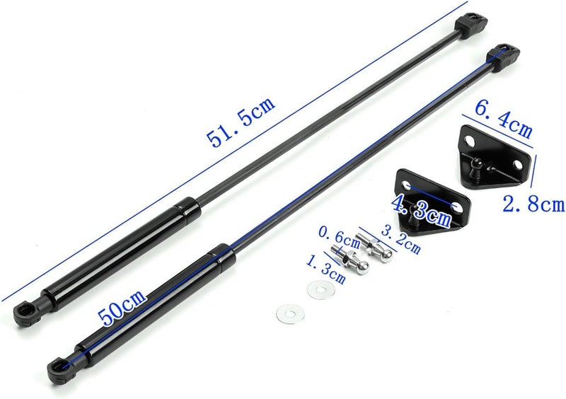 Wivplex Hood Lift Support Struts for VW T-ROC - Image 2