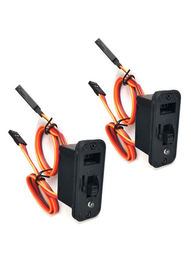 DEVMO 2 Pack Jr Style Heavy Duty On/Off Switch With Bright Led And Charge Port Rc Products - Image 1