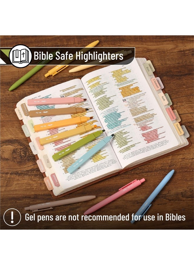 Mr. Pen- Aesthetic Highlighters and Gel Pens, 12 Pack, Bright Colors Bible Highlighters No Bleed, Colorful Ink Gel Pens, Cute Highlighter Pens, No Bleed Highlighters for Bibles, Aesthetic Gel Pens - Image 3