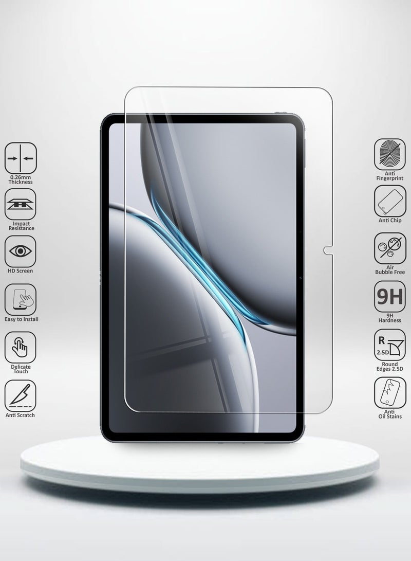 Techie 2 Pack of OnePlus Pad 2 12.1 Inch 2024 HD Clear Tempered Glass Screen Protector Bubble Free Easy Installation - Image 2
