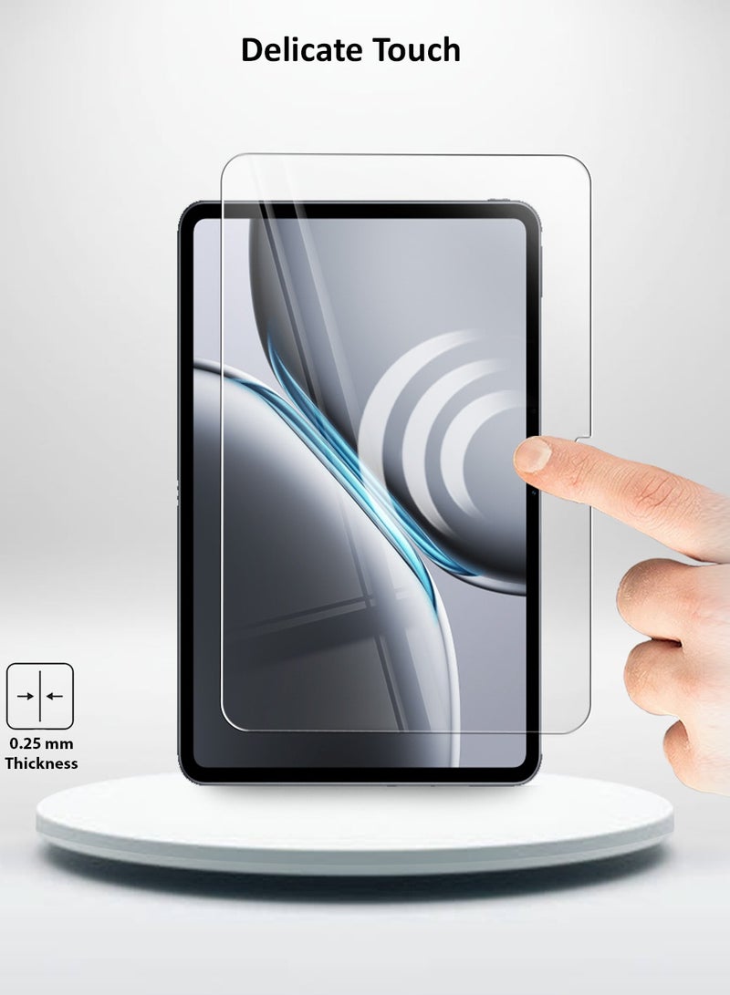 Techie 2 Pack of OnePlus Pad 2 12.1 Inch 2024 HD Clear Tempered Glass Screen Protector Bubble Free Easy Installation - Image 4