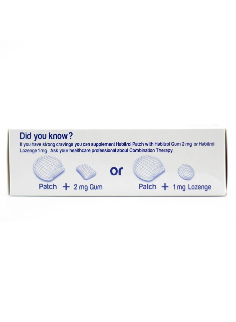 Habitrol Patches Stop Smoking Aid Patches - 28 Each (Step 3 - 7 Mg) - Image 2