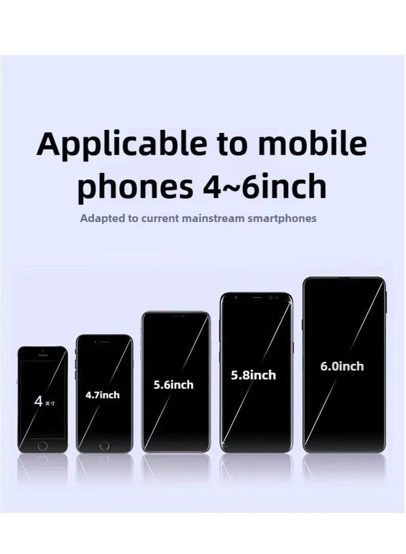 حامل هاتف للسيارة، قابل للسحب، حامل عالمي لفتحة التهوية، متوافق مع iPhone، حامل سيارة، حامل هاتف - Image 2