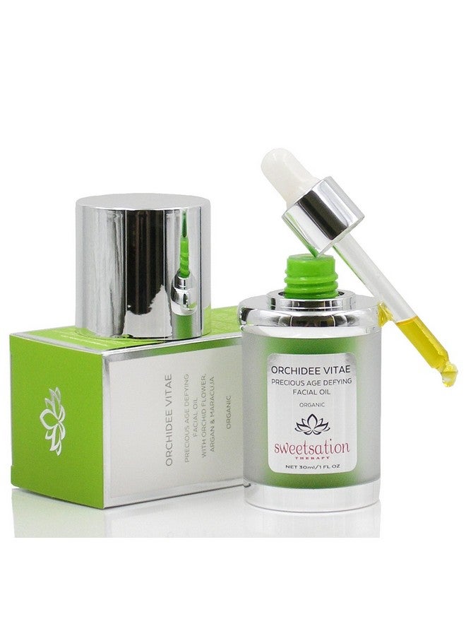 سويت سيشن ثيرابي /Yunasence Orchidee Vitae زيت الوجه العضوي الثمين المضاد للشيخوخة زيت الوجه مع زهرة الأوركيد الأرغان Maracuja البابايا فيتامين C 1oz - Image 1