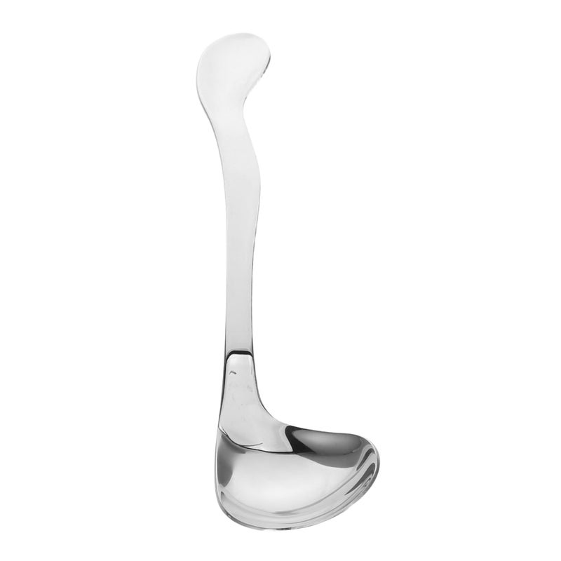 Adaptive Eating Spoon For Elderly Ergonomic Deep Head Comfortable Curved Handle Right Hand - Image 1
