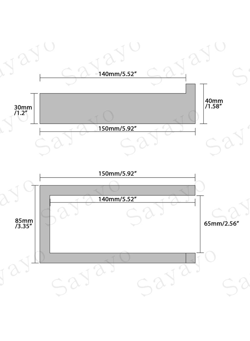 كابتن تيك Matte Black Toilet Roll Holder Wall Mounted, Premium 304 Stainless Steel Toilet Paper Holder, for Bathroom Kitchen, Matte Black Square Design - Image 5