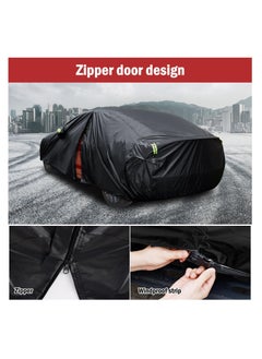 Car Cover for Tesla Model 3 Waterproof All Weather Protection Full Exterior Cover Rain Snow UV Protection with Charging Port Ventilated Mesh Door Zipper(Black) - pzsku/ZC83876F7B9F5476B8129Z/45/_/1718623649/def94efe-11c2-48a7-a918-3a8d8d3aadc3