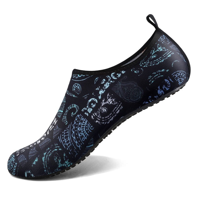 ATHMILE Water Shoes for Women Men QuickDry Aqua Socks Swim Beach Barefoot Yoga Exercise Wear Sport Accessories Pool Camping Must Haves Adult Youth Size 78Women67Men - Image 2