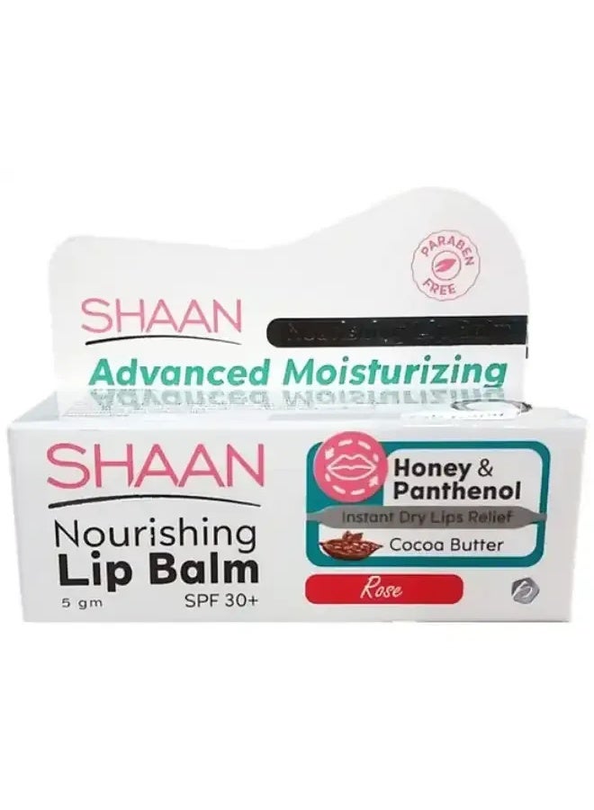 Shaan Lip Balm Cocoa butter With Rose 5 gm