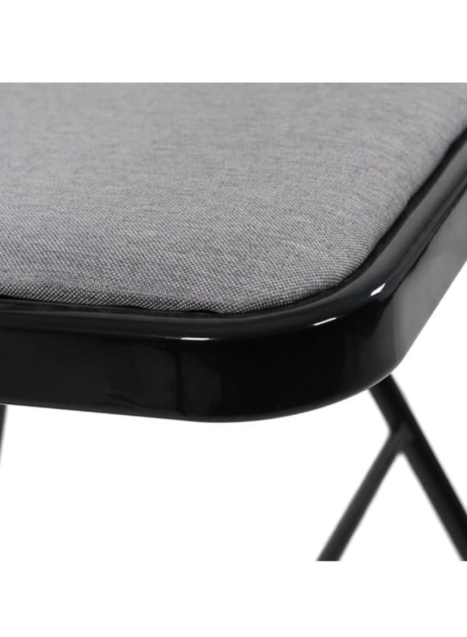 ECVV ECVVÂ® 4 Pieces Folding Padded Chair With Backrest, Folding Chair, Functional Portable Chair For | Indoor, Outdoor | Home | Dining | Office | Event Party Two Colours - Image 5