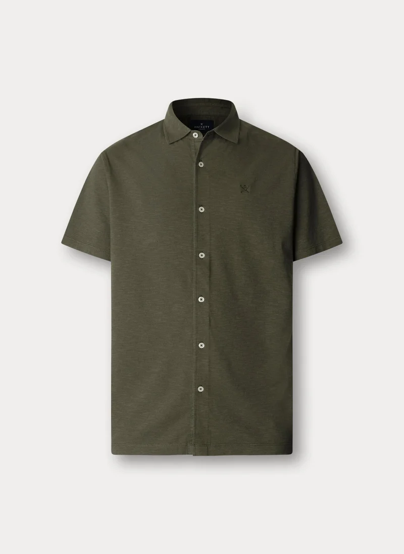 COTT LINEN SHIRT POLO