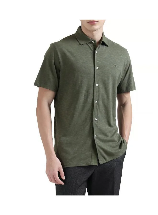 COTT LINEN SHIRT POLO