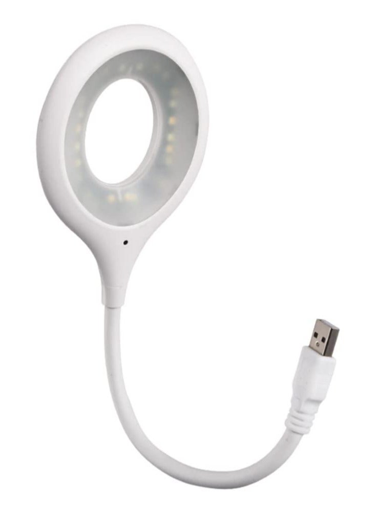 ELTRAZONE Voice-Controlled USB LED Table Lamp for Bedroom Living Room Dorm Home Office - Intelligent Night Light - Image 1