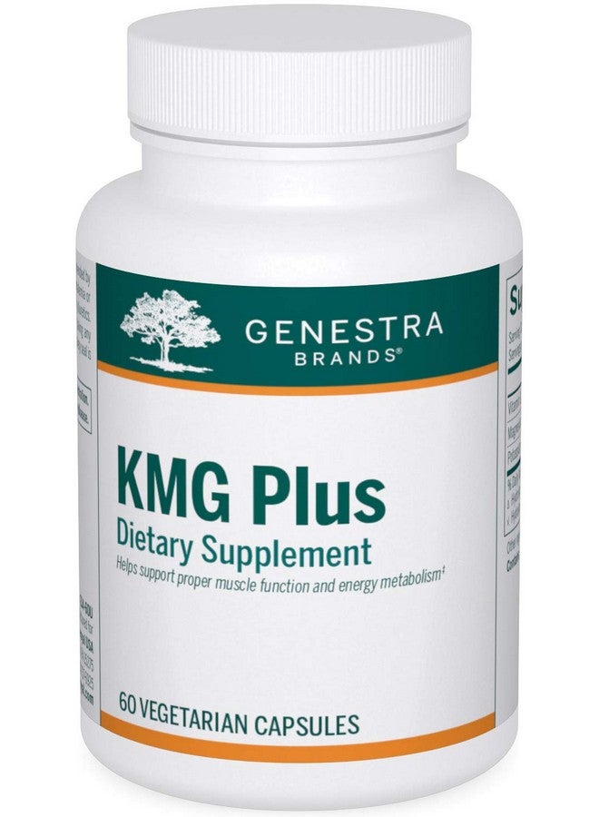 Genestra Brands كي إم جي بلس؛ تركيبة المغنيسيوم والبوتاسيوم وفيتامين ب6؛ 60 كبسولة - Image 1