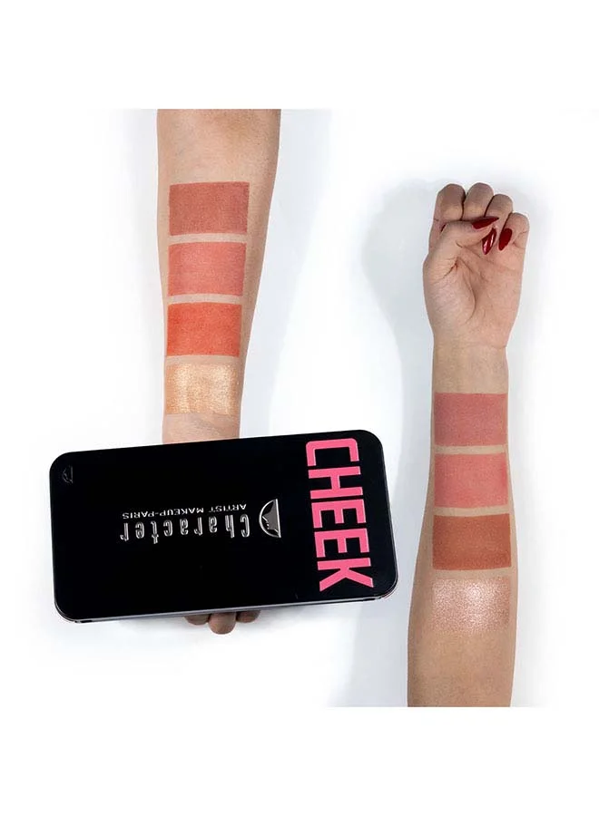 كاركتر Pro Highlighter & Blush Palette  C-A201 Multicolour