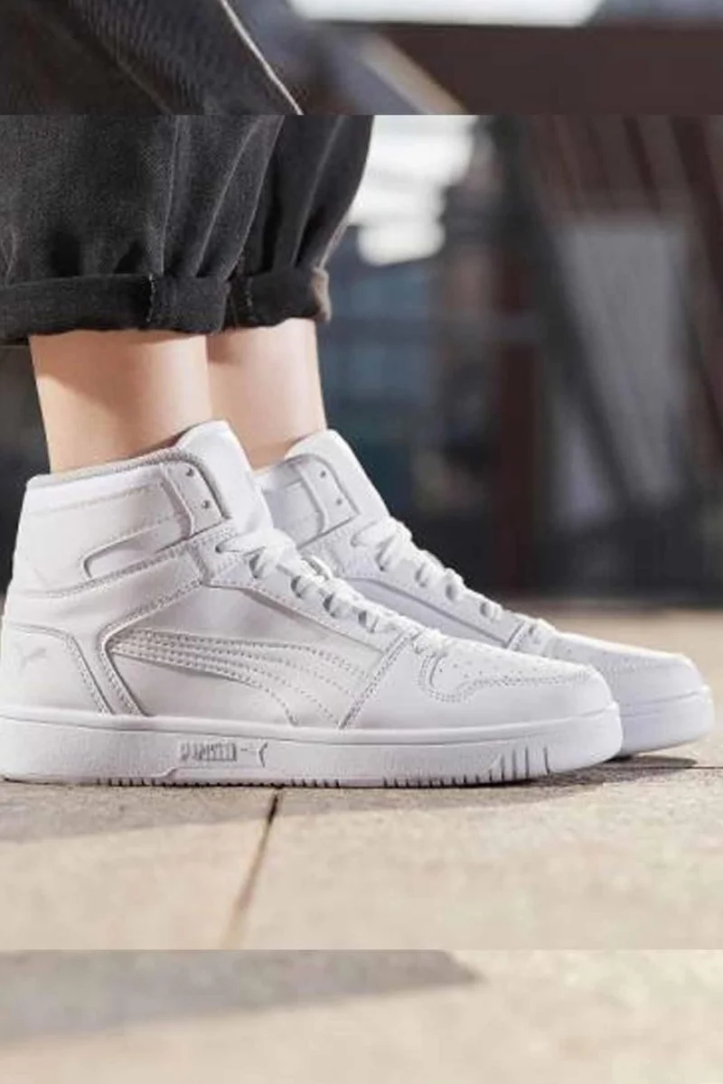 PUMA Rebound Layup Sl Women's Casual Sports Shoes 370486-02 White