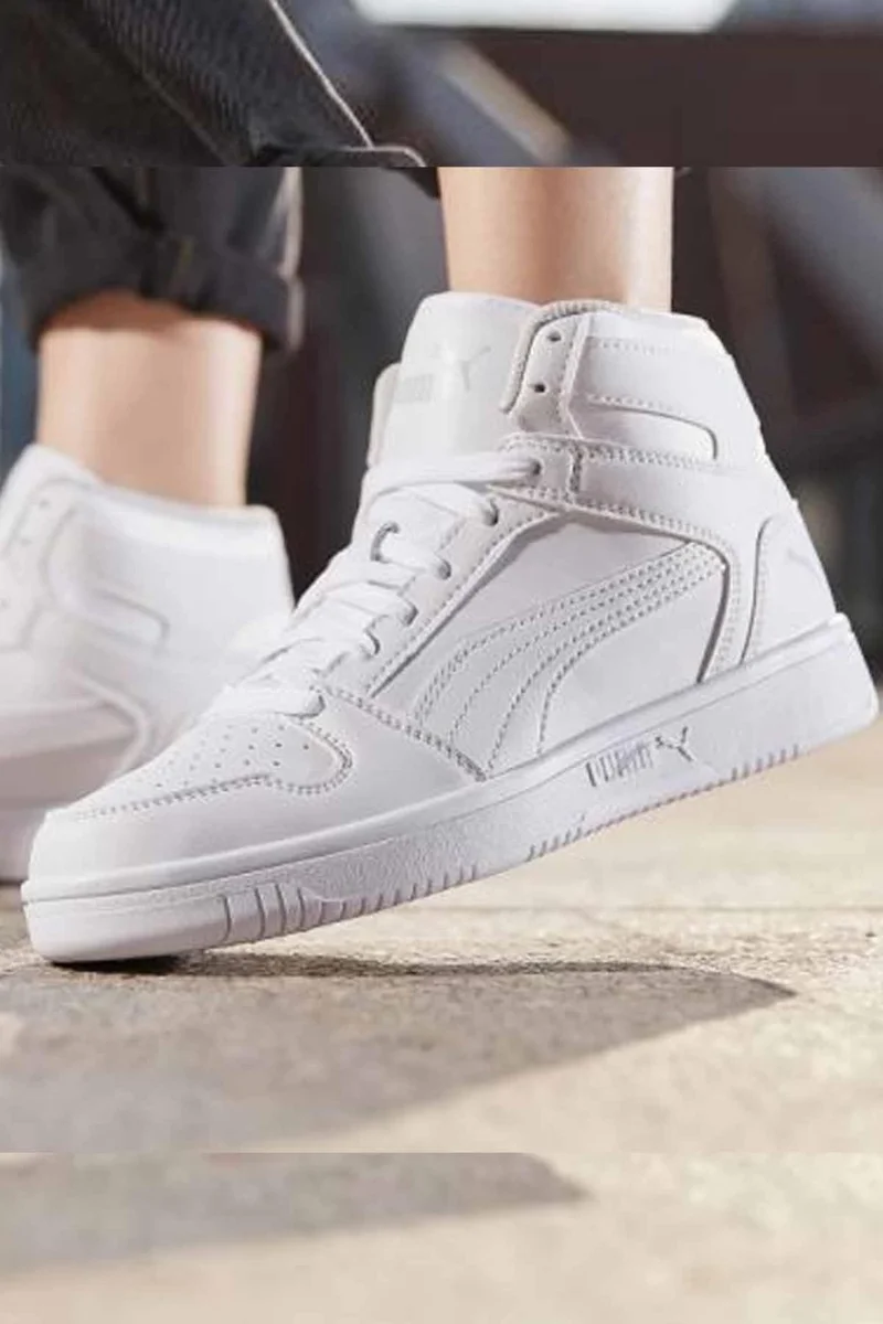 PUMA Rebound Layup Sl Women's Casual Sports Shoes 370486-02 White