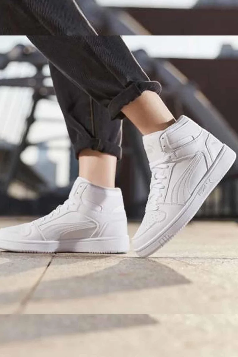 PUMA Rebound Layup Sl Women's Casual Sports Shoes 370486-02 White