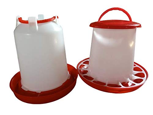 TMW TM&W-Chicken, Quail and All Other Birds Feeders & Drinkers Qty- (9 KG Feeder-5 PCS) - Image 5