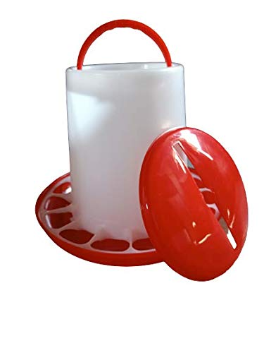TMW TM&W-Chicken, Quail and All Other Birds Feeders & Drinkers Qty- (9 KG Feeder-5 PCS) - Image 3