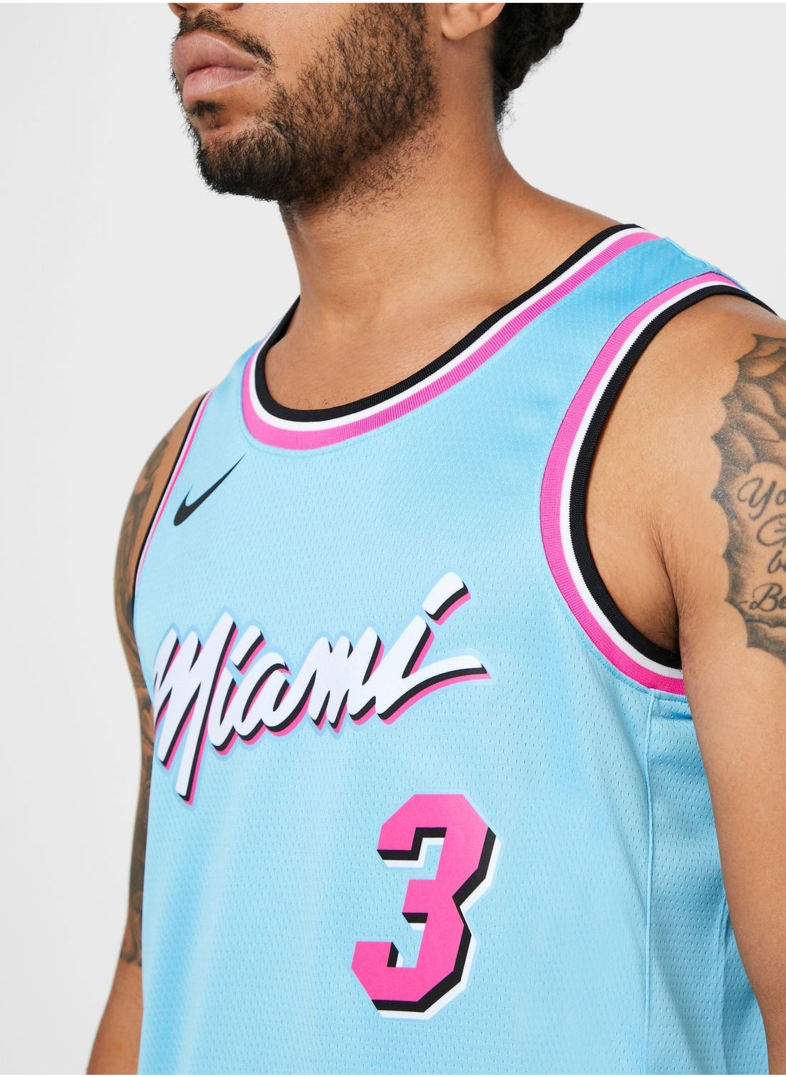 Nike Miami Heat Dwayne Wade Swingman 19 Jersey for Men