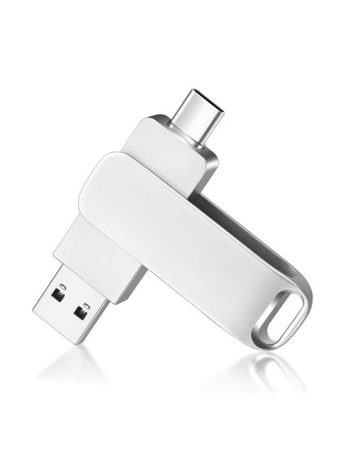 فلاش ميموري USB لجهاز آيفون 256 جيجابايت - ذاكرة USB لجهاز آيفون مع موصل Type-C لأجهزة اللابتوب التي تعمل بنظام أندرويد لتخزين الصور ومقاطع الفيديو وملفات الموسيقى - Image 1