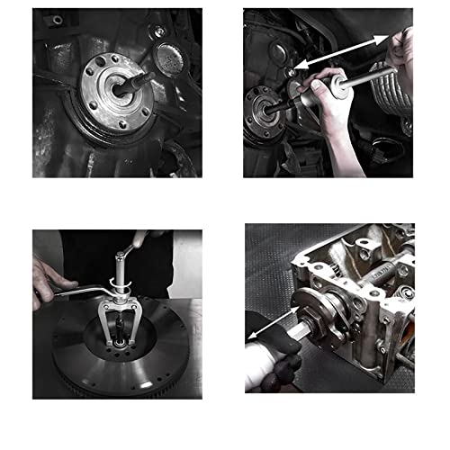 Alltooetools أداة استخراج المحامل الداخلية من Alltooetools 16 قطعة مع مجموعة أدوات إزالة بمطرقة منزلقة - Image 5